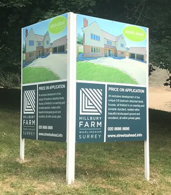 Commercial Estate Agent Boards